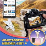 Adaptador De Memoria 4 En 1